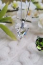 Vakkert Swarovski hjerte, Crystal thumbnail