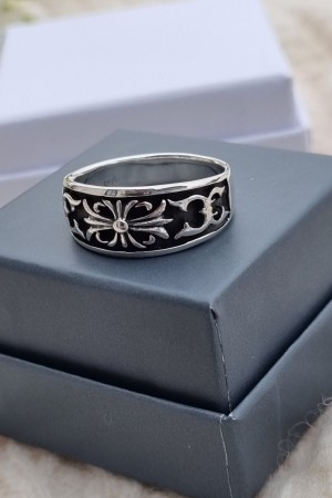 Sølv ring, tommelring, til han og henne, kun str 70 igjen