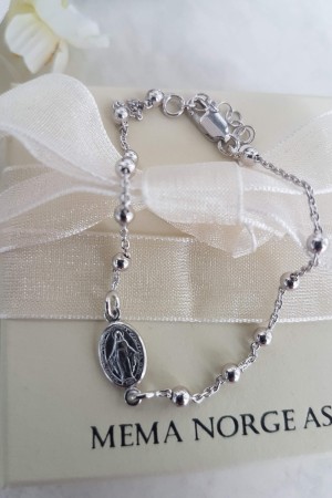 Sølv armbånd, 17,5+2cm, KUN 1 STK IGJEN